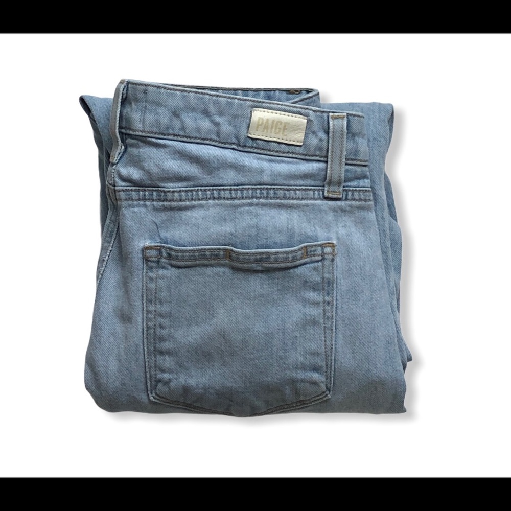 SOLD Paige Nellie Wide leg jeans raw hem size 27 - Picture 2 of 4